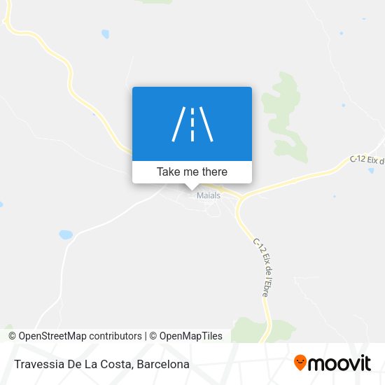 Travessia De La Costa map