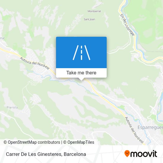 Carrer De Les Ginesteres map