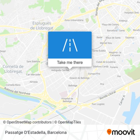 Passatge D'Estadella map