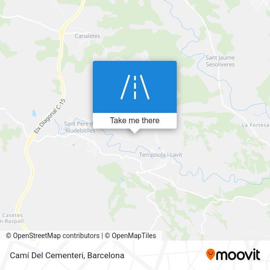 Camí Del Cementeri map