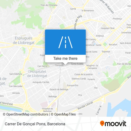 Carrer De Gonçal Pons map