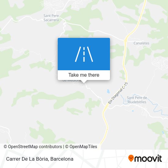 Carrer De La Bòria map