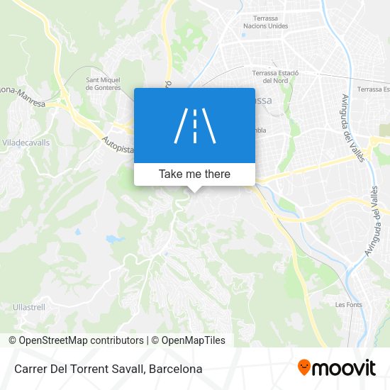 Carrer Del Torrent Savall map