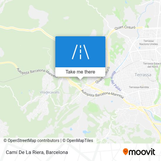 Camí De La Riera map