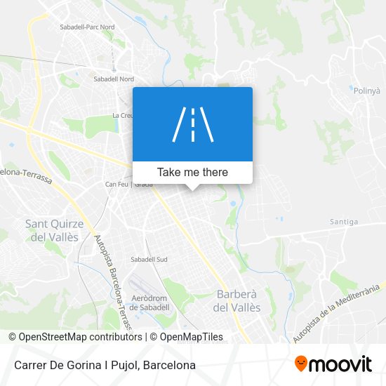 Carrer De Gorina I Pujol map