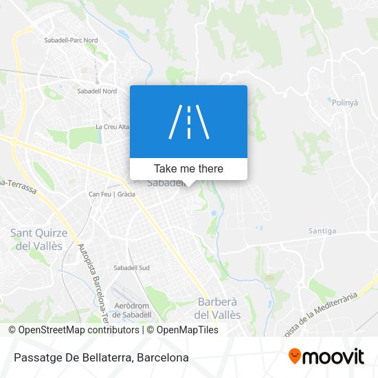 Passatge De Bellaterra map