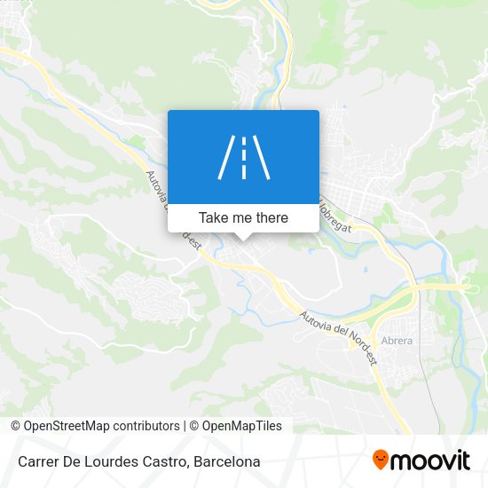 Carrer De Lourdes Castro map