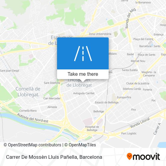 Carrer De Mossèn Lluís Pañella map