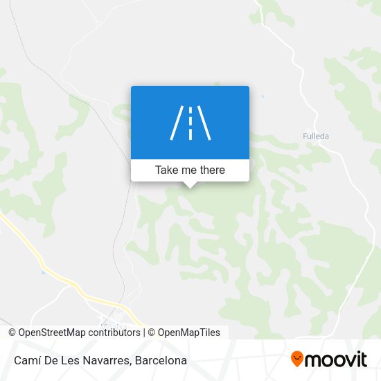 Camí De Les Navarres map