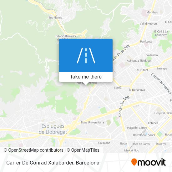 Carrer De Conrad Xalabarder map