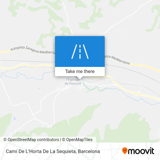 Camí De L'Horta De La Sequieta map
