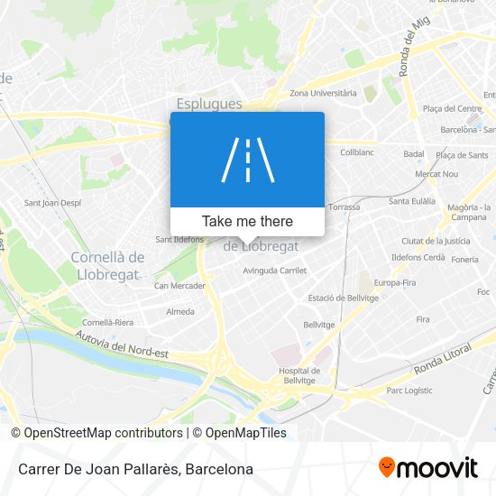 Carrer De Joan Pallarès map
