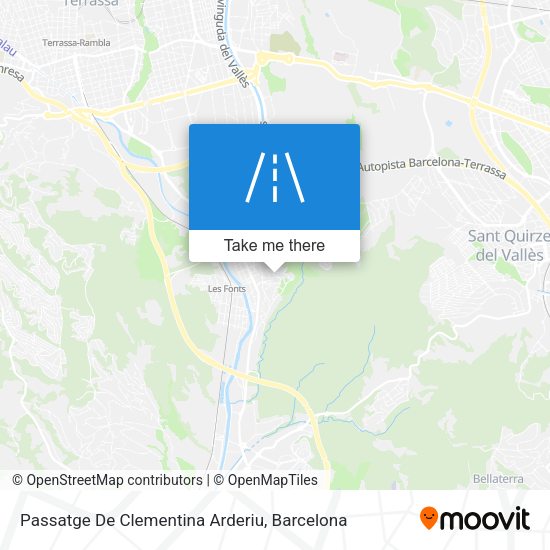 Passatge De Clementina Arderiu map