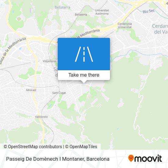 Passeig De Domènech I Montaner map