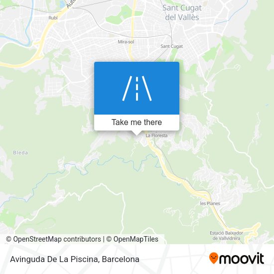 Avinguda De La Piscina map