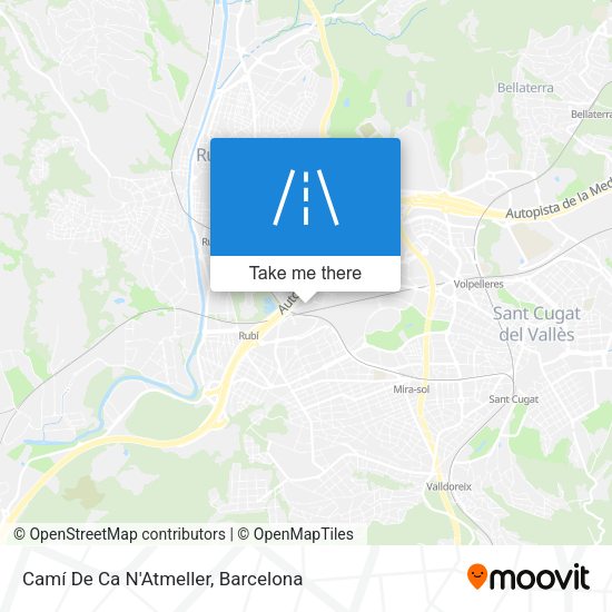Camí De Ca N'Atmeller map