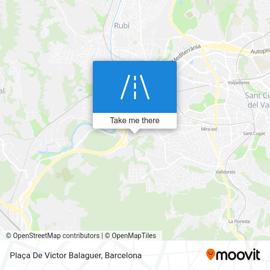 Plaça De Victor Balaguer map