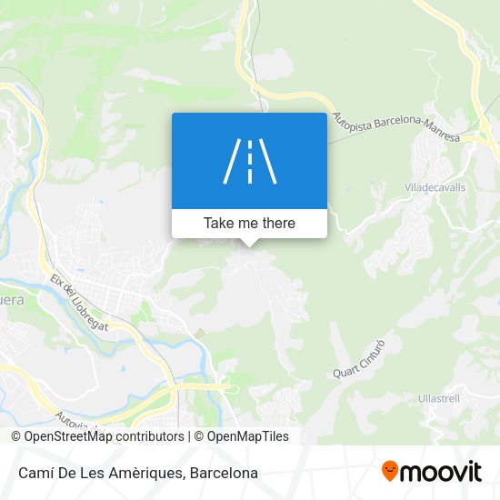 Camí De Les Amèriques map