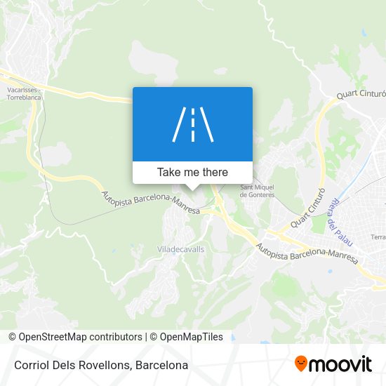 Corriol Dels Rovellons map