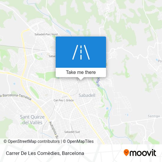 Carrer De Les Comèdies map