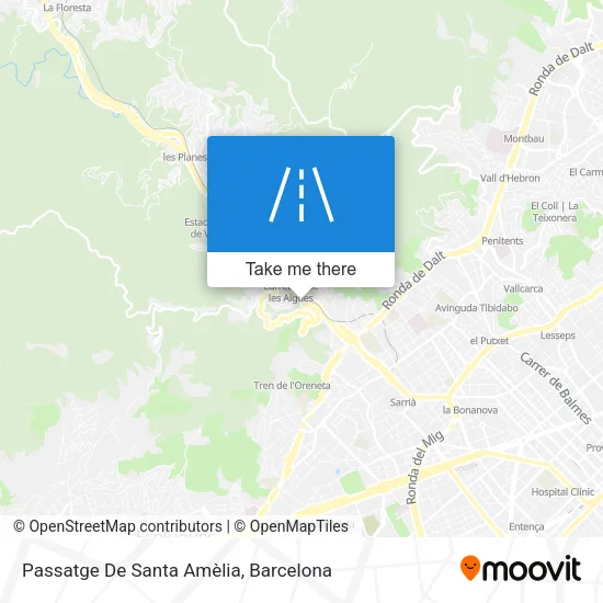Passatge De Santa Amèlia map