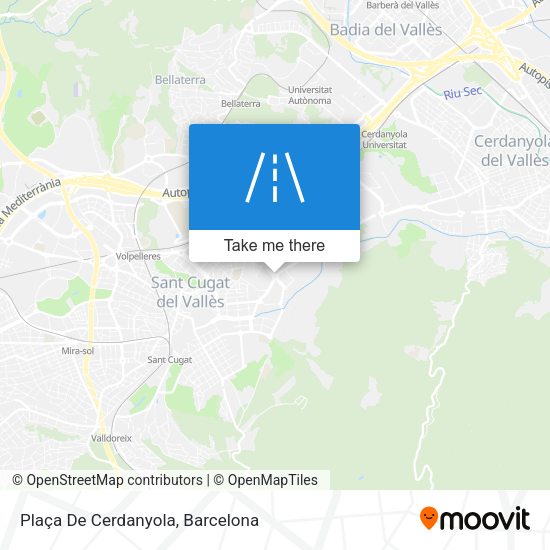 Plaça De Cerdanyola map
