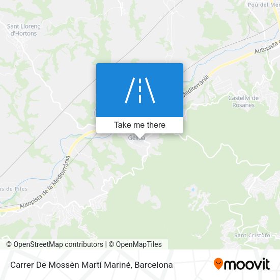 Carrer De Mossèn Martí Mariné map
