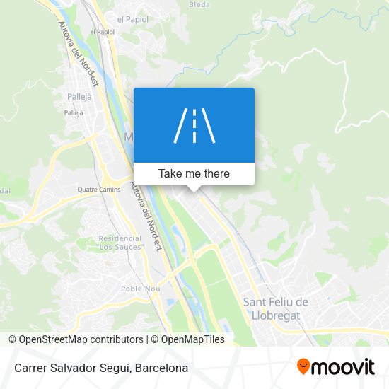 Carrer Salvador Seguí map