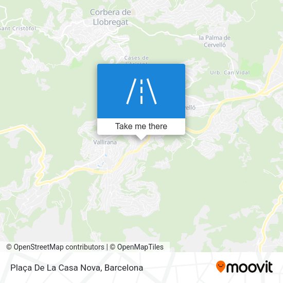 Plaça De La Casa Nova map