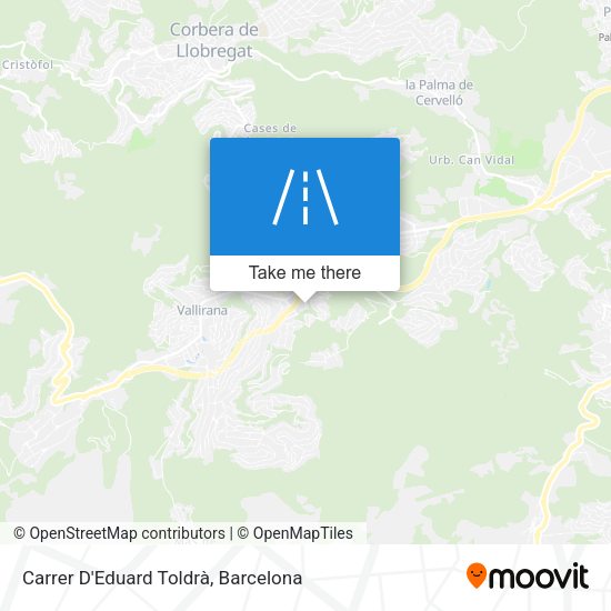 Carrer D'Eduard Toldrà map