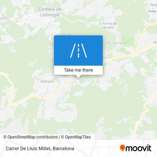 Carrer De Lluís Millet map