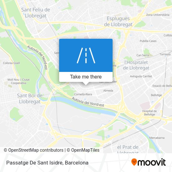 Passatge De Sant Isidre map