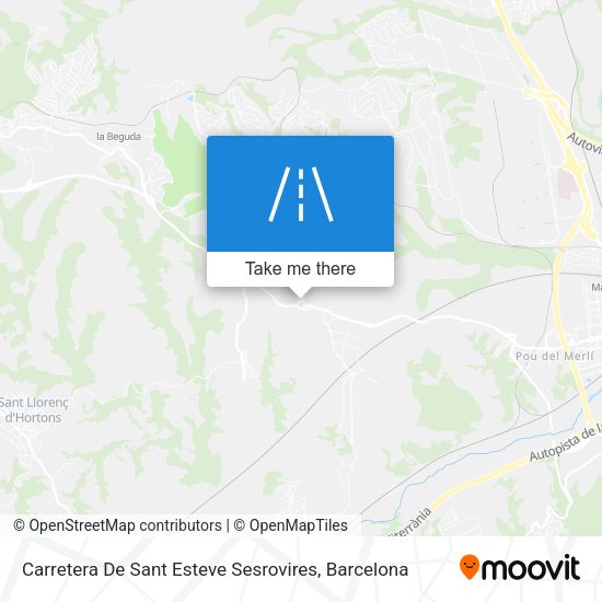 Carretera De Sant Esteve Sesrovires map