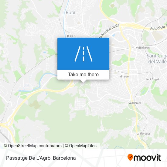 Passatge De L'Agrò map