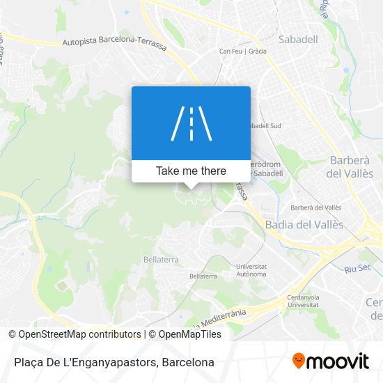 Plaça De L'Enganyapastors map