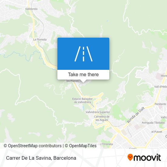 Carrer De La Savina map