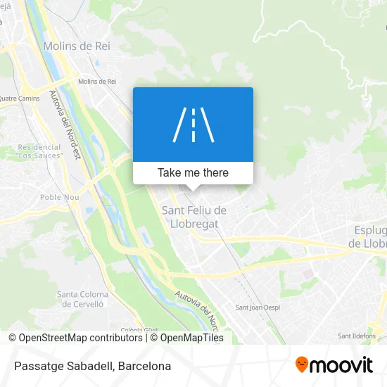 Passatge Sabadell map