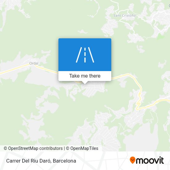 Carrer Del Riu Daró map