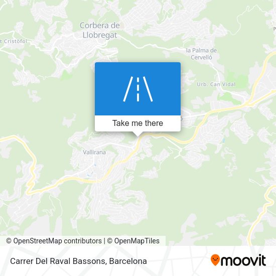 Carrer Del Raval Bassons map