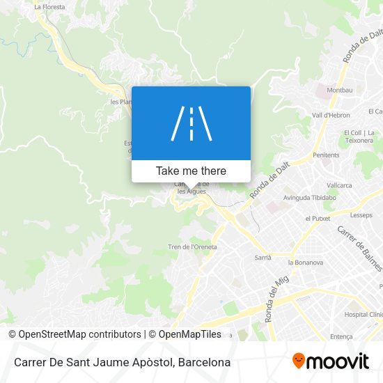 Carrer De Sant Jaume Apòstol map