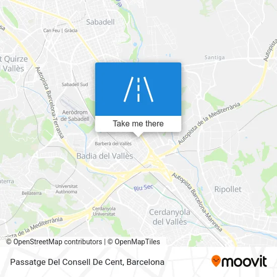 Passatge Del Consell De Cent map
