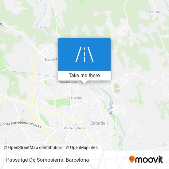 Passatge De Somosierra map