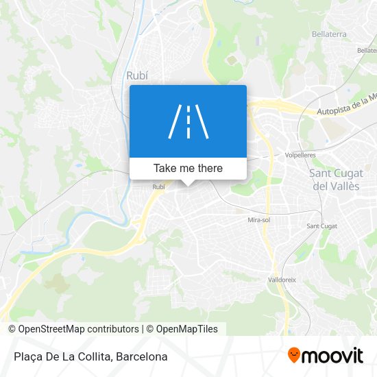 Plaça De La Collita map