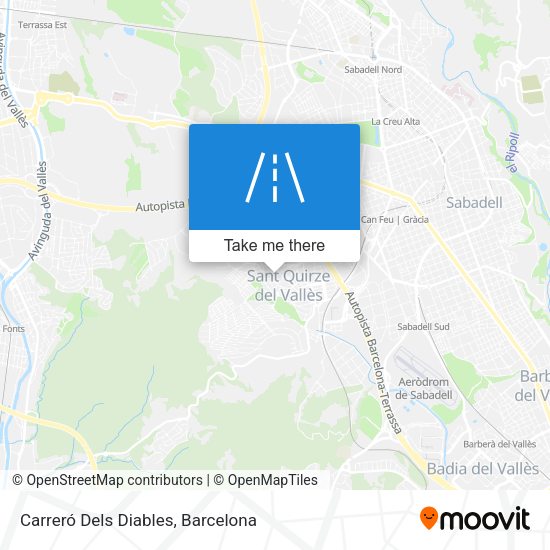 Carreró Dels Diables map