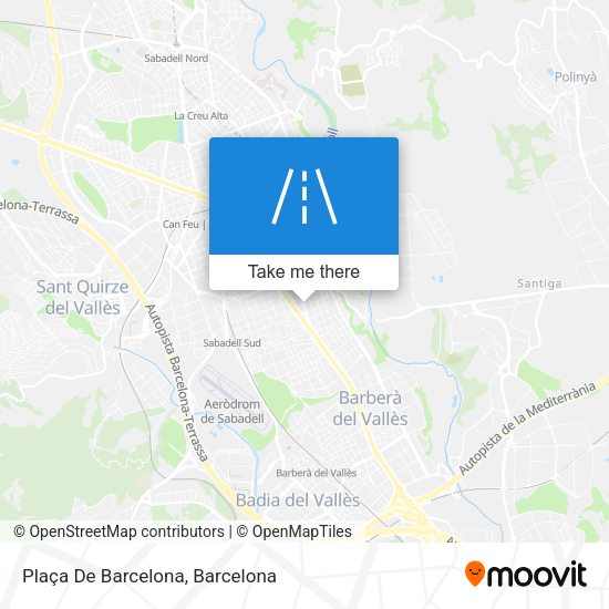 Plaça De Barcelona map