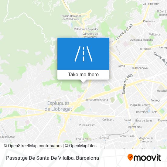 Passatge De Santa De Vilalba map