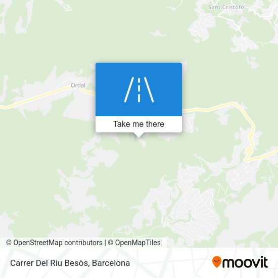Carrer Del Riu Besòs map