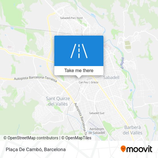 Plaça De Cambó map