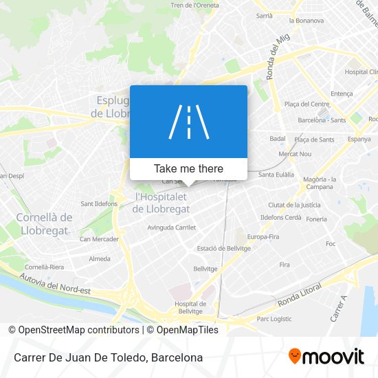 Carrer De Juan De Toledo map