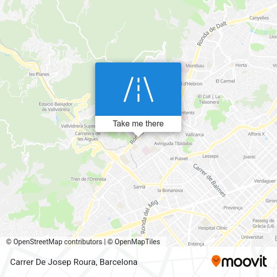Carrer De Josep Roura map